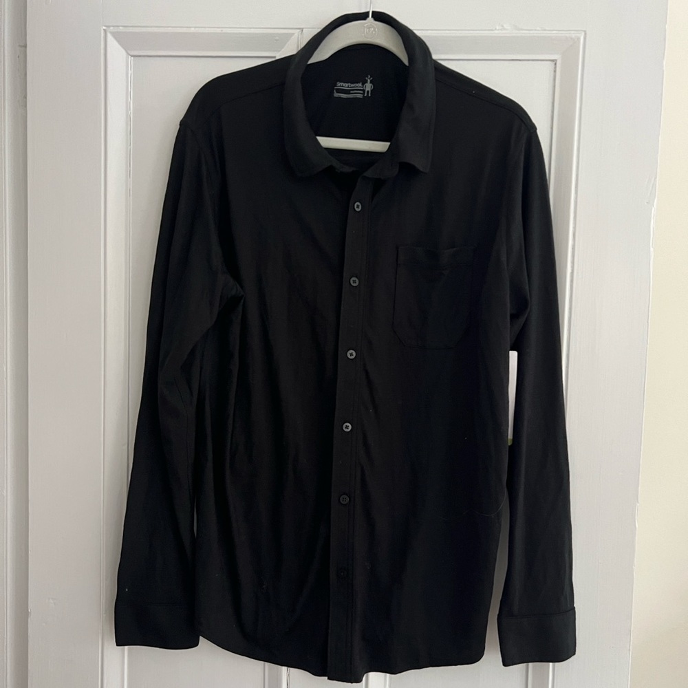 Smartwool Merino Sport 150 Long-Sleeve Button-Up Shirt - Men's large
